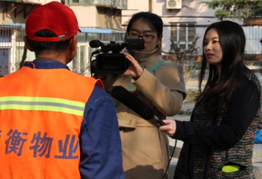 德衡物業(yè)：YTV記者走訪毓璜頂 感受街道保潔新風(fēng)貌